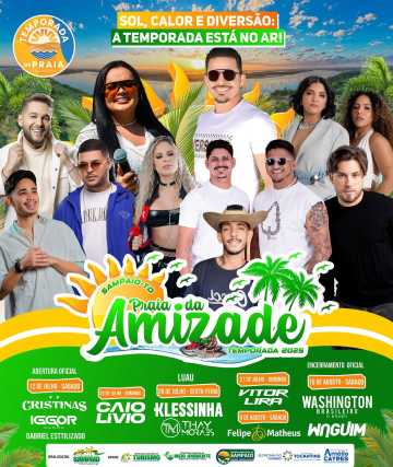 SAMPAIO: Praia da Amizade